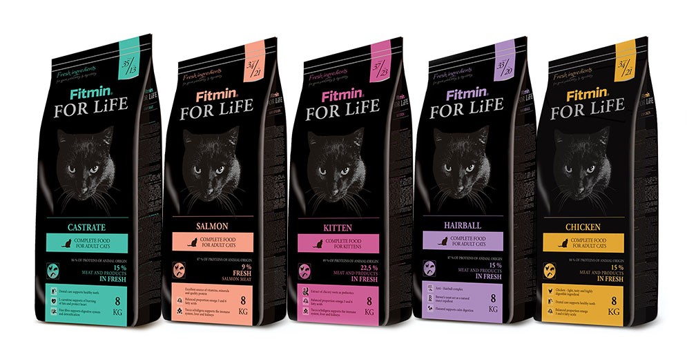 Fitmin For Life – сухой корм для кошек Премиум класса