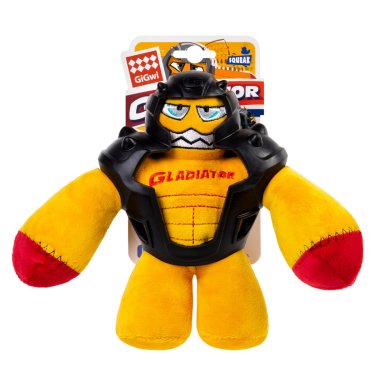 ІГРАШКА ДЛЯ СОБАК ГЛАДІАТОР У ГУМОВОМУ ШЛЕМІ GIGWI GLADIATOR, ТЕКСТИЛЬ, ГУМА, 21