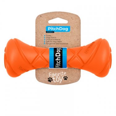 Ігрова гантель для апортування PitchDog, довжина 19 см, діаметр 7 см, блакитний 3