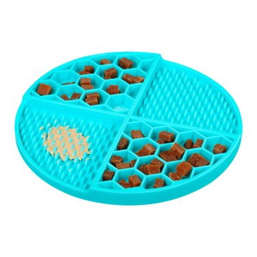 КИЛИМОК ДЛЯ ЗЛИЗУВАННЯ ТА ПОВІЛЬНОГО ГОДУВАННЯ WAUDOG SILICONE, 211Х211Х30 ММ,Силикон 4