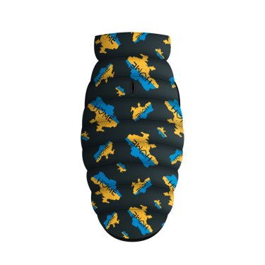 КУРТКА ДЛЯ СОБАК WAUDOG CLOTHES, МАЛЮНОК "МІЛІТАРІ", XS22, В 33-36 СМ, З 19-22 СМ 8