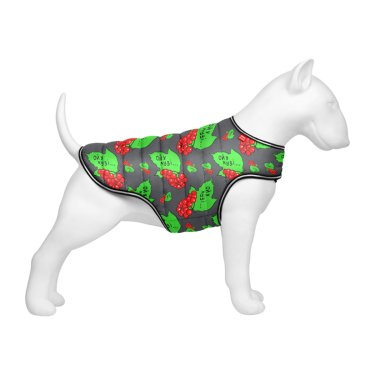 Курточка-накидка для собак WAUDOG Clothes, малюнок "NASA21", XXS, А 23 см, B 29-36 см, З 14-20 см 3