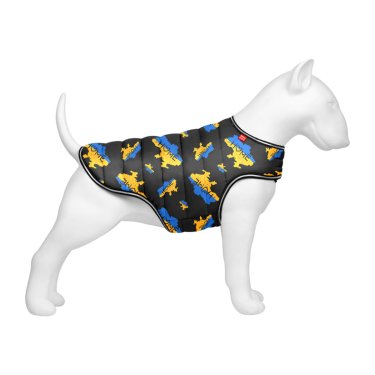 Курточка-накидка для собак WAUDOG Clothes, малюнок "NASA21", XXS, А 23 см, B 29-36 см, З 14-20 см 6