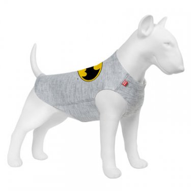 Майка для собак WAUDOG Clothes,  "Бэтмен лого", XS22, B 30-35 см, С 19-24 см 1