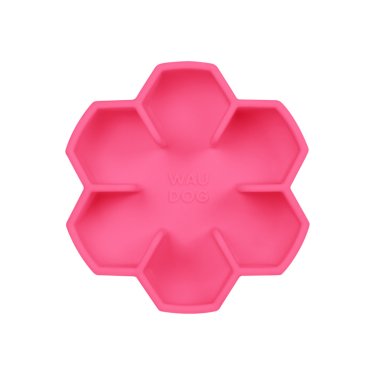 Миска для повільного годування WAUDOG Silicone, 750 мл, блакитний, рожевий, жовтий, сірий 7