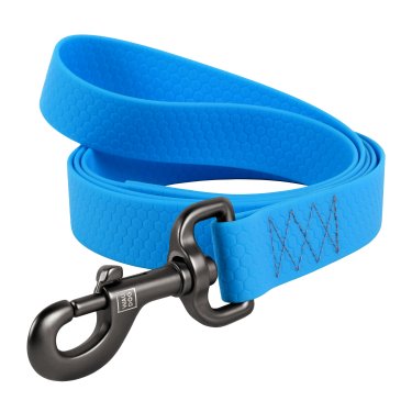 Повідець для собак водостійкий WAUDOG Waterproof, кольори синій, блакитний, рожевий, червоний, салатовий S