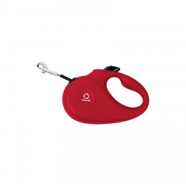 Повідець-рулетка CoLLaR для собак, розмір XS, 12 кг, 3 м, стрічка, чорний 2