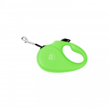 Повідець-рулетка CoLLaR для собак, розмір XS, 12 кг, 3 м, стрічка, чорний 4