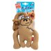 Іграшка для собак мавпа з їжею GIGWI PUFFER ZOO, ТЕКСТИЛЬ, ВЕРЕВКАА, 31