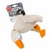 Іграшка для собак Качка з пищалкою GiGwi Catch&fetch, плюш, мотузка, 36 см