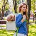 Рюкзак-перенесення для кішок та дрібних порід собак WAUDOG Relax Eco, 42*34*27 см, до 8 кг