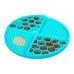 КИЛИМОК ДЛЯ ЗЛИЗУВАННЯ ТА ПОВІЛЬНОГО ГОДУВАННЯ WAUDOG SILICONE, 211Х211Х30 ММ,Силикон 4