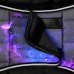 Курточка-накидка для собак WAUDOG Clothes, малюнок "NASA21", XXS, А 23 см, B 29-36 см, З 14-20 см 8