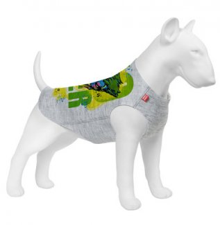 Майка для собак WAUDOG Clothes, рисунок "Джокер", M40, B 62-68 см, С 35-40 см