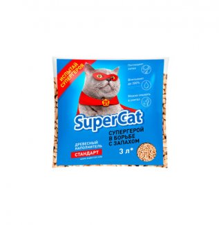 Наповнювач SuperCat Стандарт 1кг (синій)
