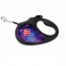 Повідець-рулетка для собак WAUDOG R-leash, малюнок "NASA", XS 3